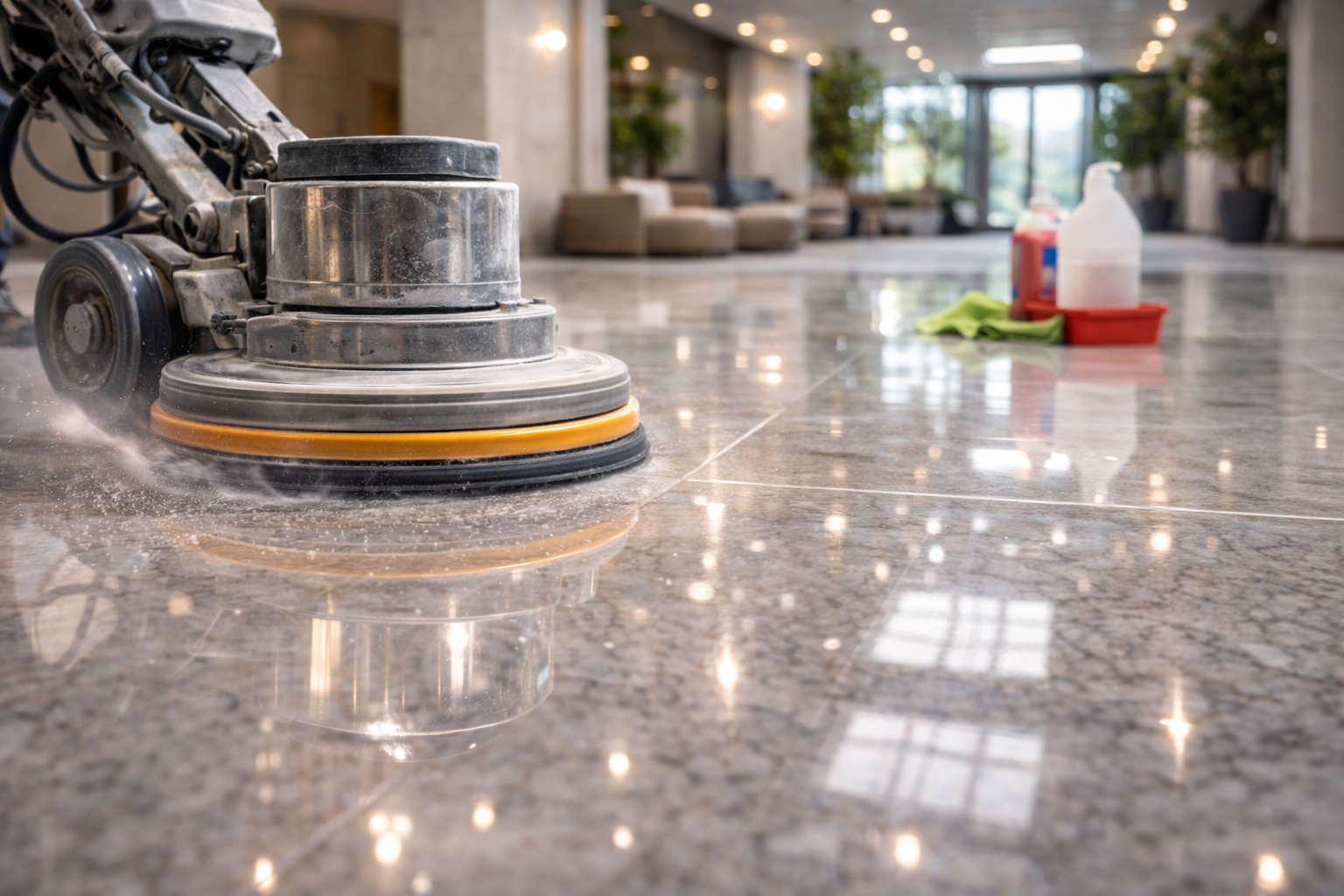 Zemin Parlatma ve Cila